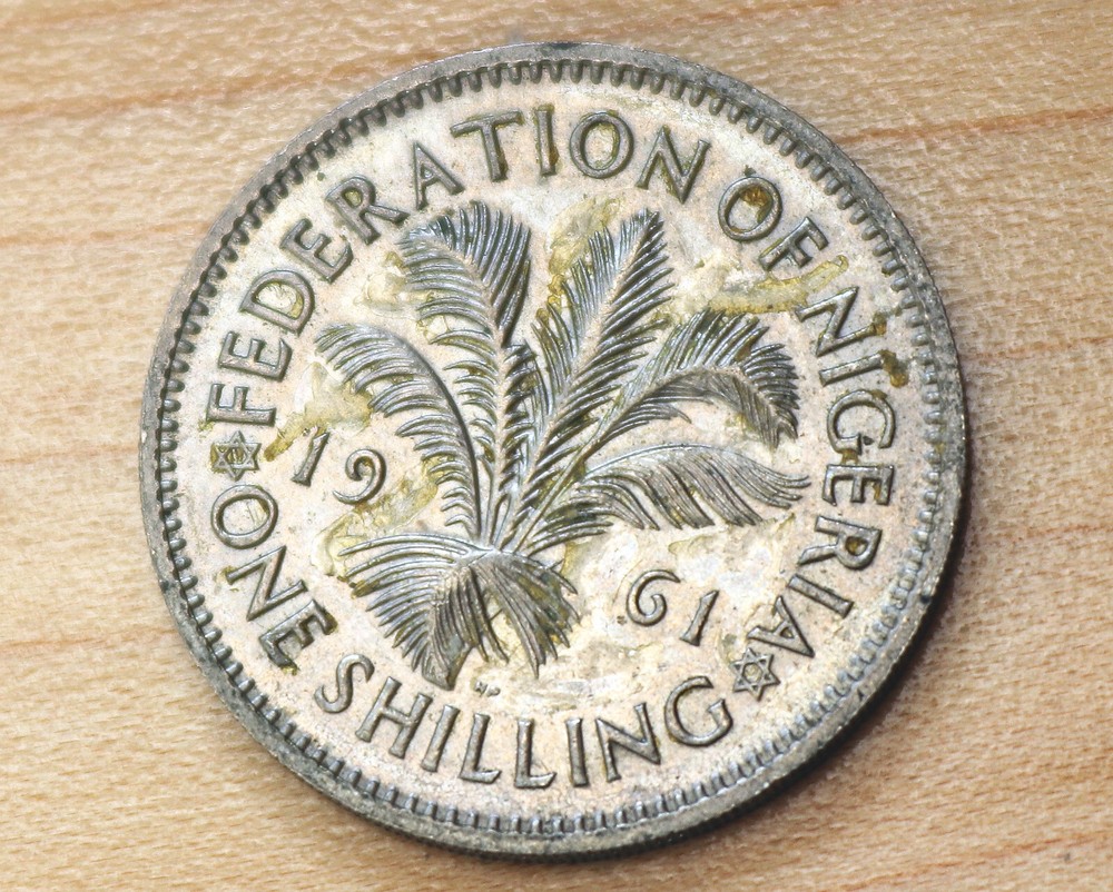 1961 Nigeria 1 Shilling