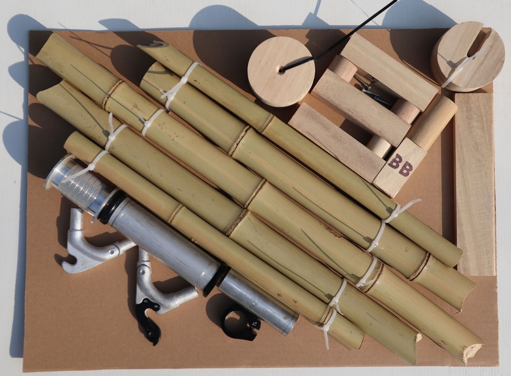 Custom Bamboo Bicycle Frame Build Kit for Teens