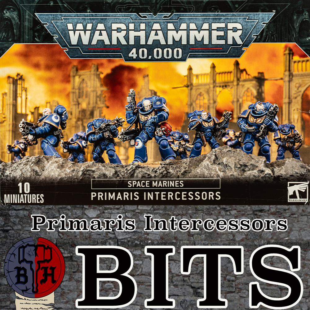 Warhammer 40k Primaris Intercessors Space Marines Bits multi-listing upgrades