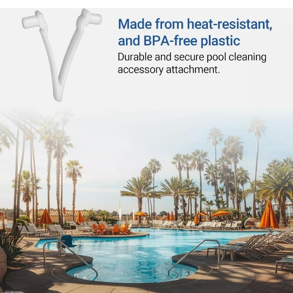 Replacement Pool V Clips 21 Pack Securely Connect Pool Brushes to Poles
