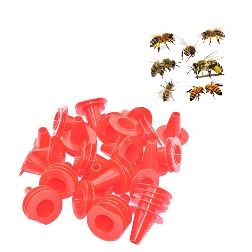 50Pcs Bee Escape Device 50x Bee Beehive Control Device Escape Nest Plastic
