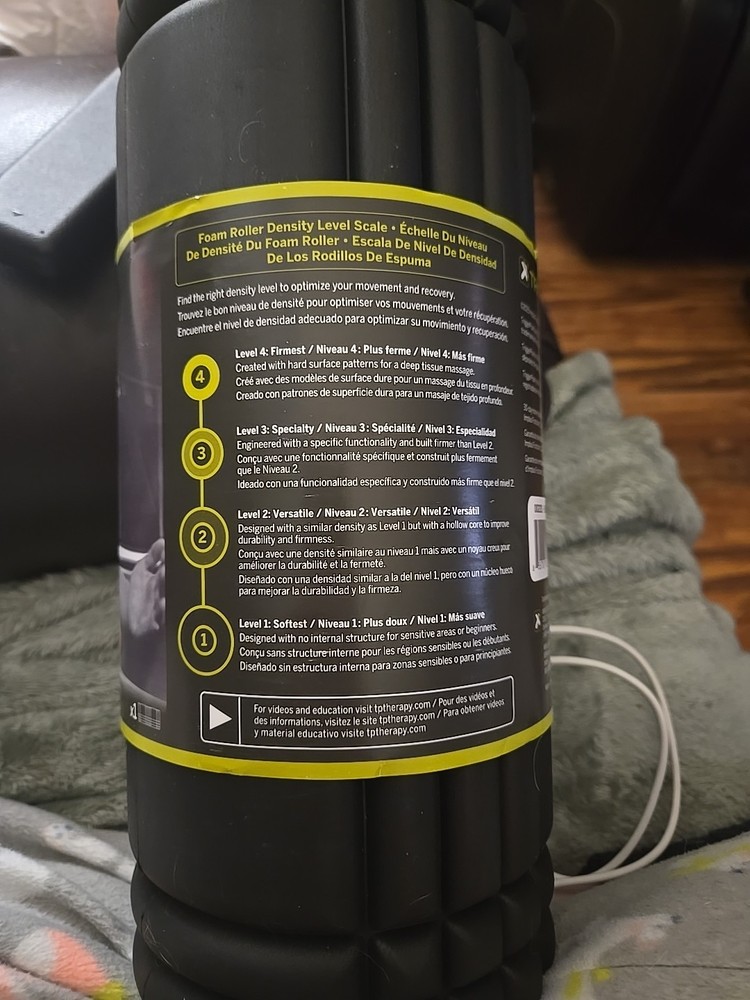 TriggerPoint Grid 1.0 Foam Roller 13" Multi-Density Massage Roller Deep Tissue