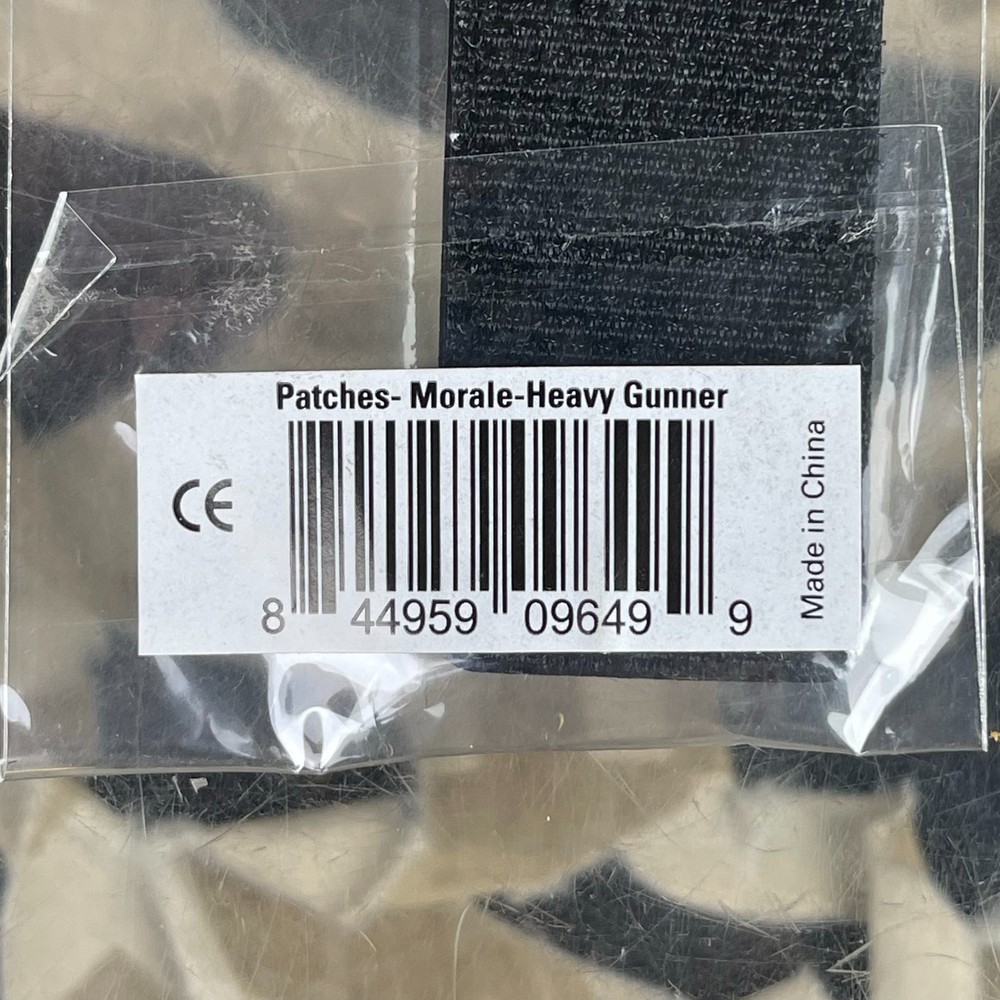 NEW Valken Morale Patch - Heavy Gunner