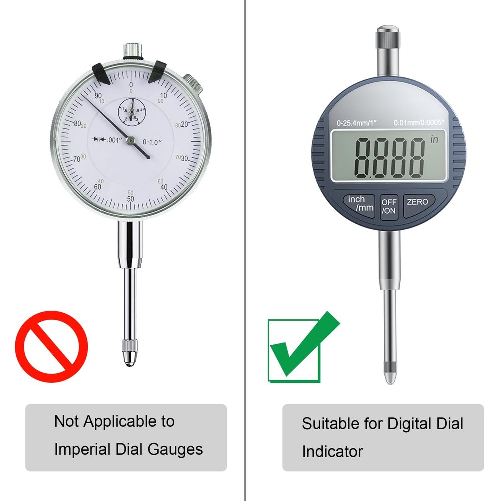 HDLNKAK Dial Indicator Extension Set - Metric metric dial Indicators Tips