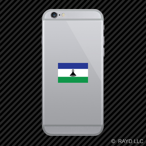 Lesotho Flag Cell Phone Sticker Mobile LSO LS