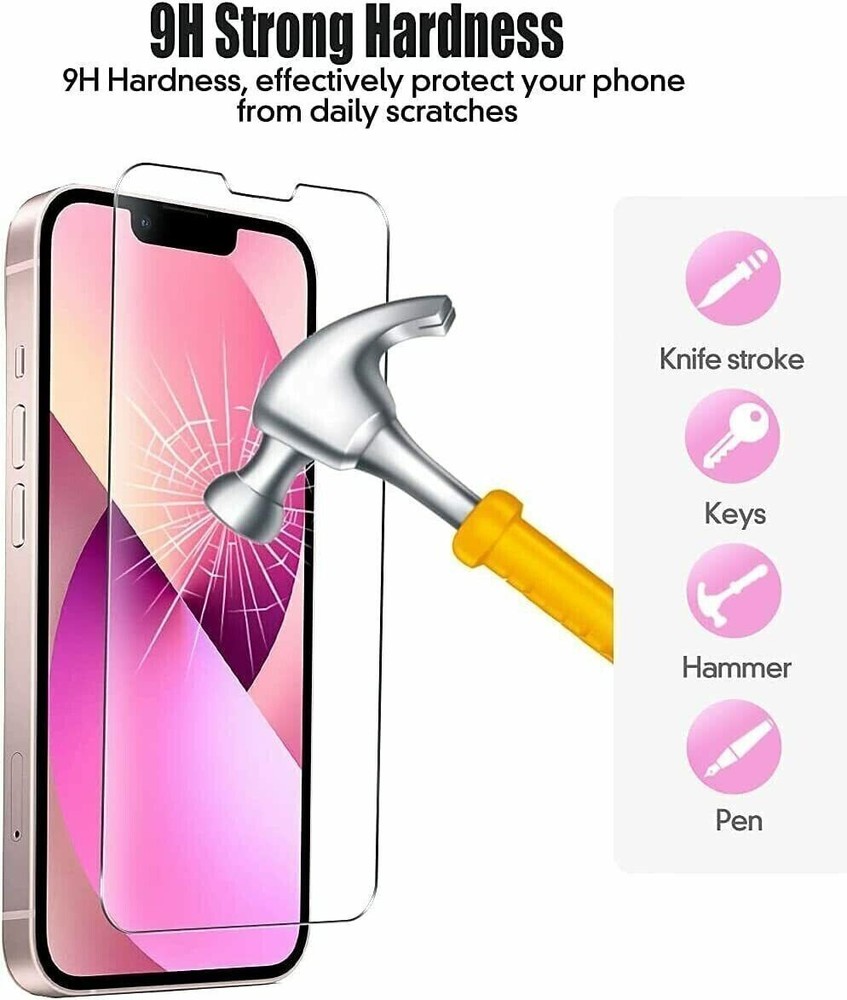 TEMPERED GLASS SCREEN PROTECTOR For REALME 9 PRO PLUS FULL COVERAGE GORILLA LCD