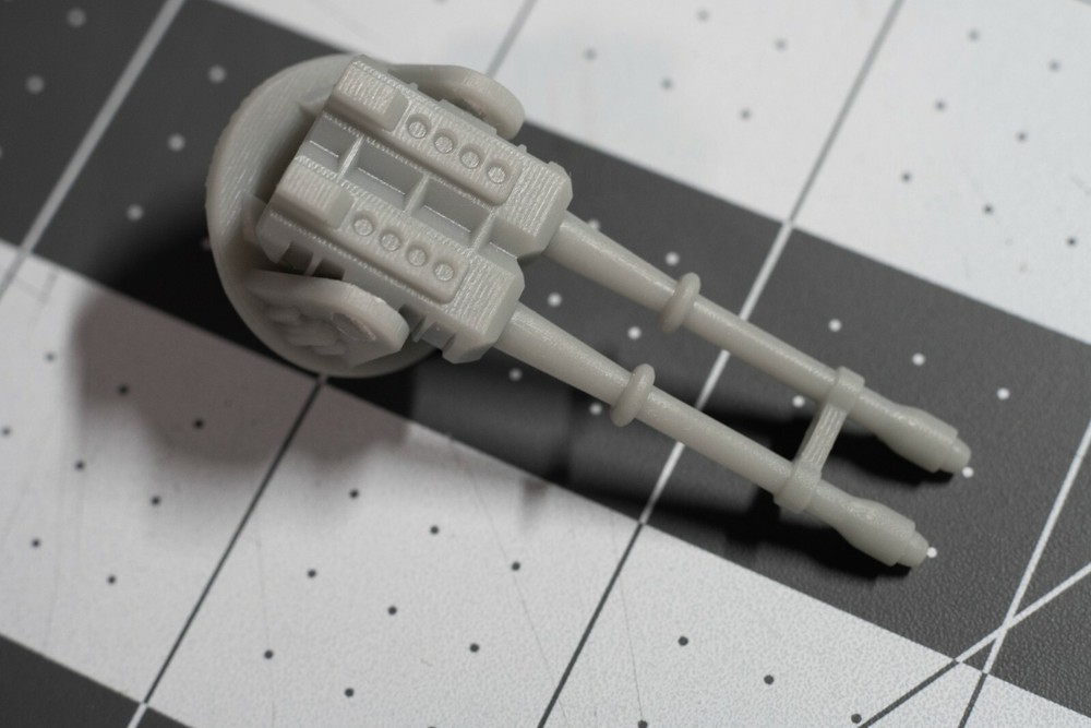 Star Wars Vintage Y Wing Cannon with Base Replacement Part Reproduction