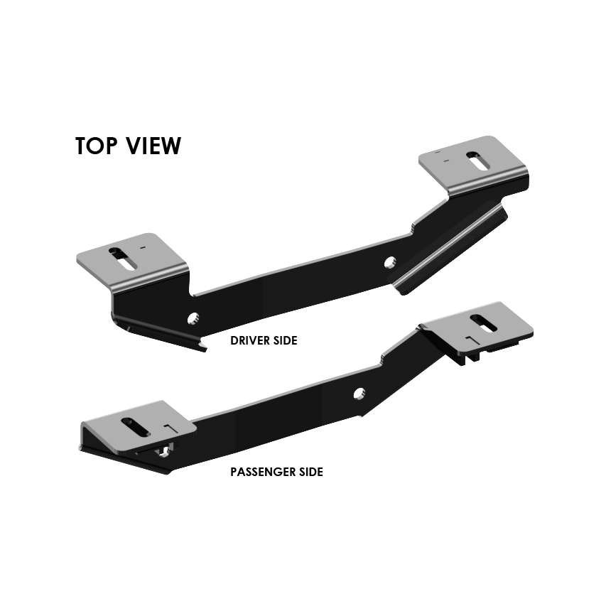 PullRite 2724 Bolt-On Fifth Wheel Hitch Mount Kit