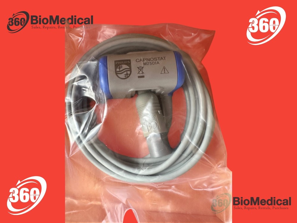 PHILIPS M2501A Mainstream ETCo2 Sensor P -- New OEM In Box