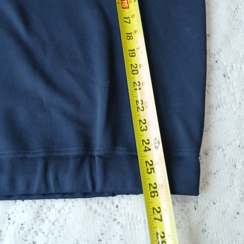 FootJoy Quarter Zip Performance Pullover Sweater Mens M Blue Stretch Golf