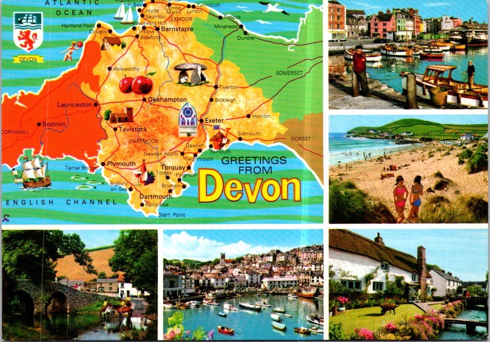 (1474) 4-9-2025 - UK - Map - Devon