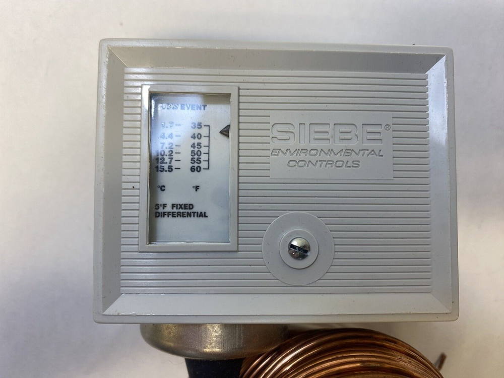 SIEBE Environmental Controls TC-5241 Low Temperature-Manual Reset