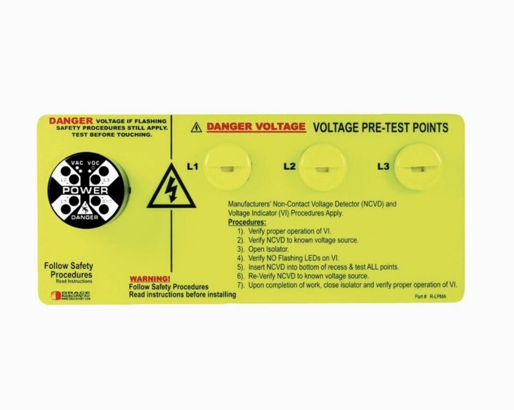 GRACE ENGINEERED PRODUCTS R-1A0033W-NPLPH CHEKVOLT 3PACK