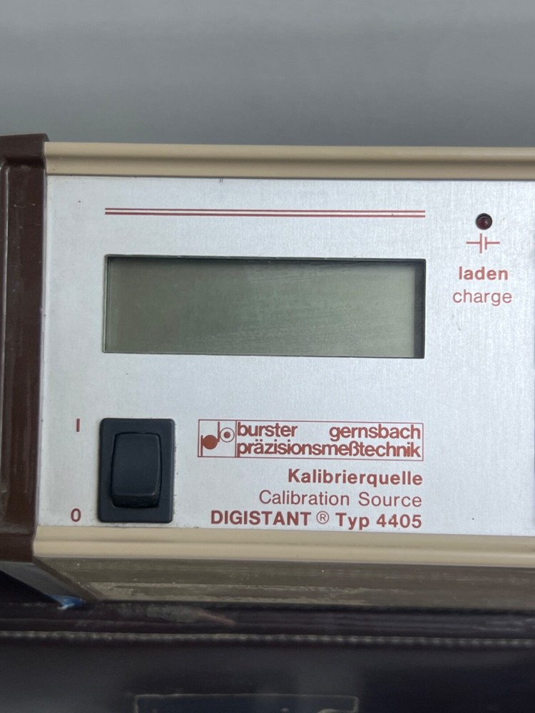 BURSTER DIGISTANT TYPE 4405 CALIBRATION SOURCE ART.N:330447