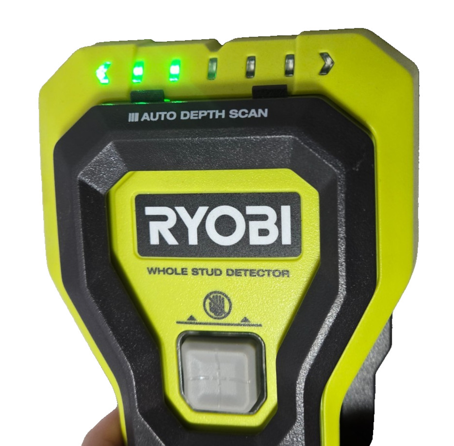Ryobi ESF5002 - Whole Stud Detector - Auto Depth Scan - Quick Start