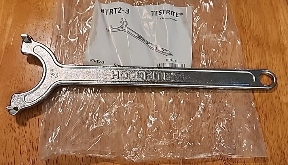 HoldRite TESTRITE TRT2-3 2 Or 3 Inch Wrench Spanner Ring Tool New