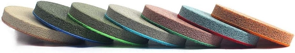 6" Granite Marble SURFACING STONE PROCESSING Diamond Polishing Sponge Pad