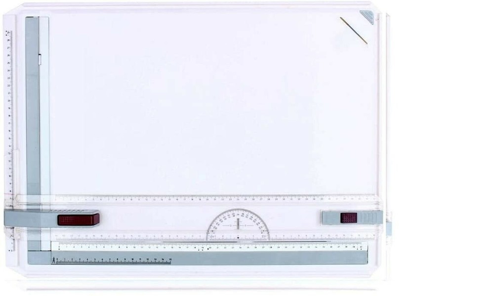 RUNMIND Metric A3 Drafting Table Drawing Board and Measuring System