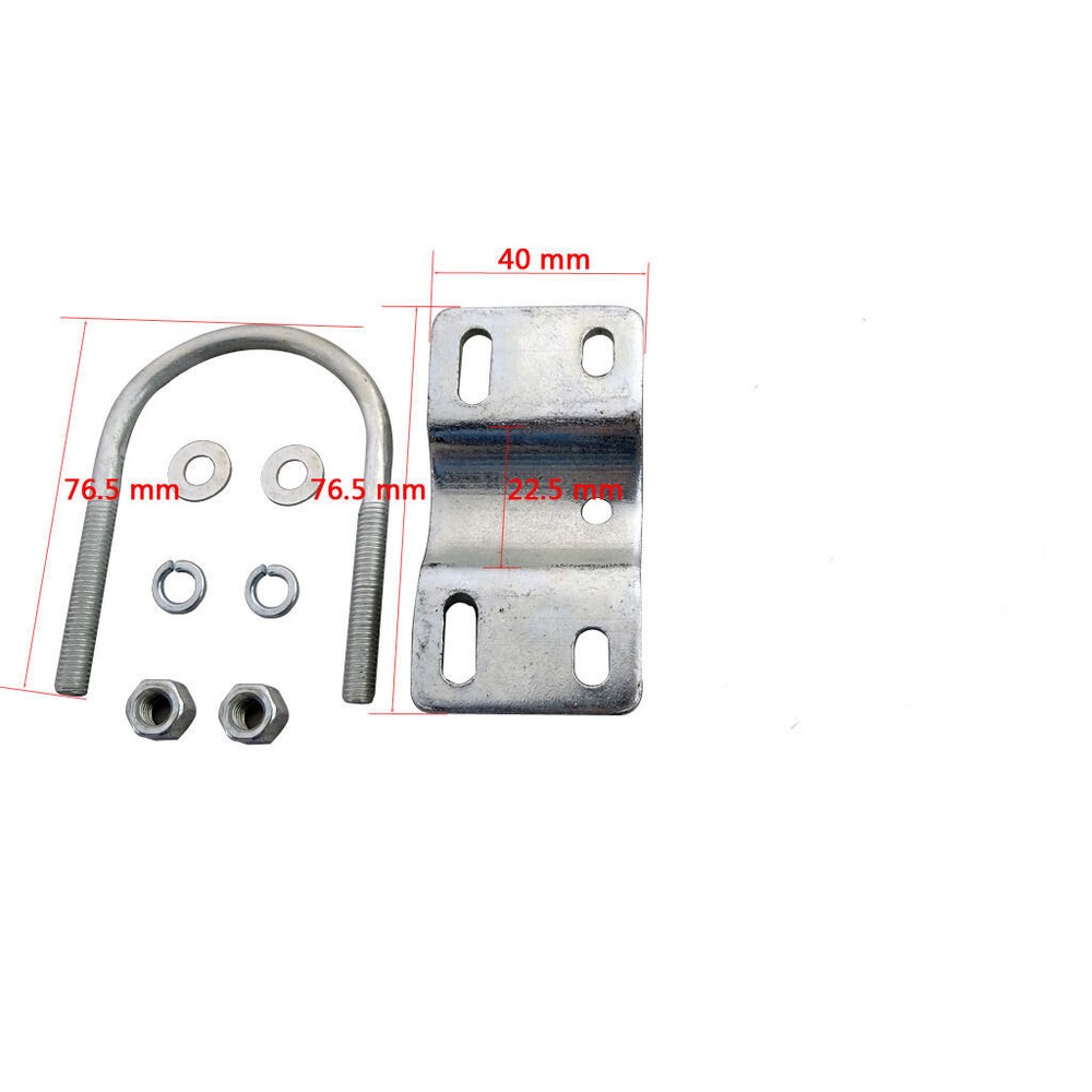 U-Bolt Engine Mount Bracket for 49cc 66cc 80cc 2 Stroke Engine Motorized Bicycle