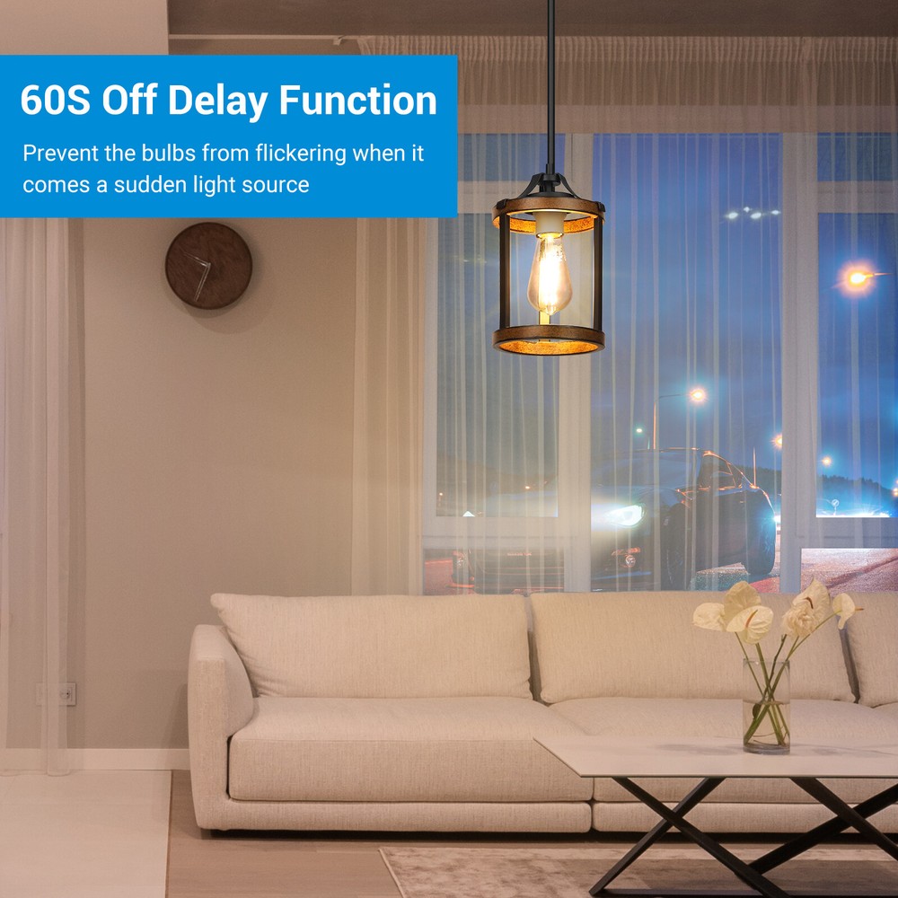 DEWENWILS 4 Pack Dusk to Dawn Light Bulb Socket w/ Sensor Socket Light Fixtures