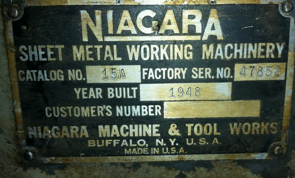 Niagara 15a ring and circle shear 14 gauge (101007)