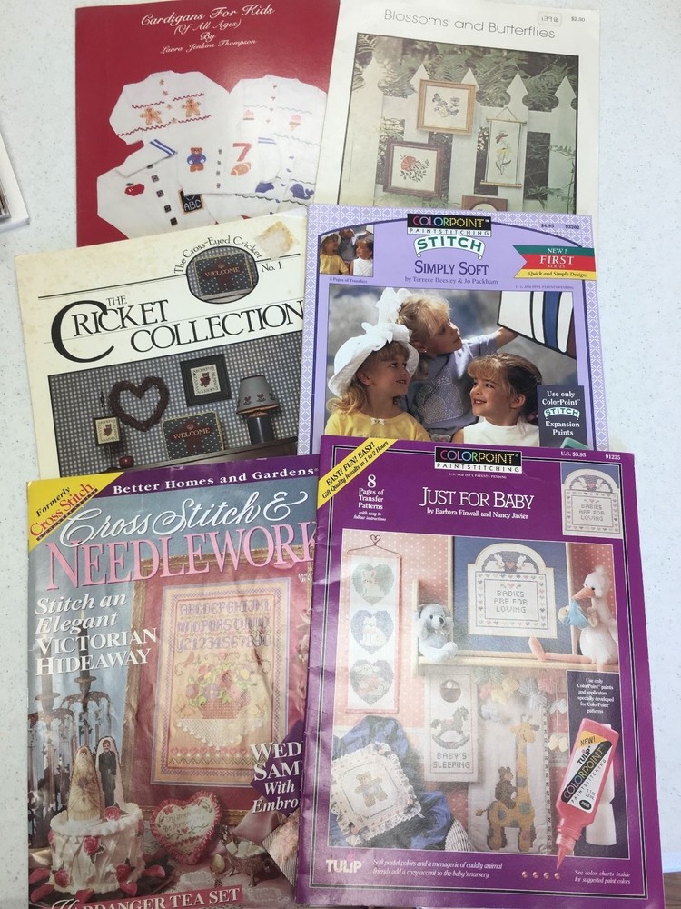 Assorted Cross Stitch Magazines