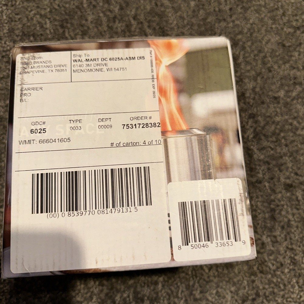 Solo Stove Mesa 5" Tabletop Firepit, Metal