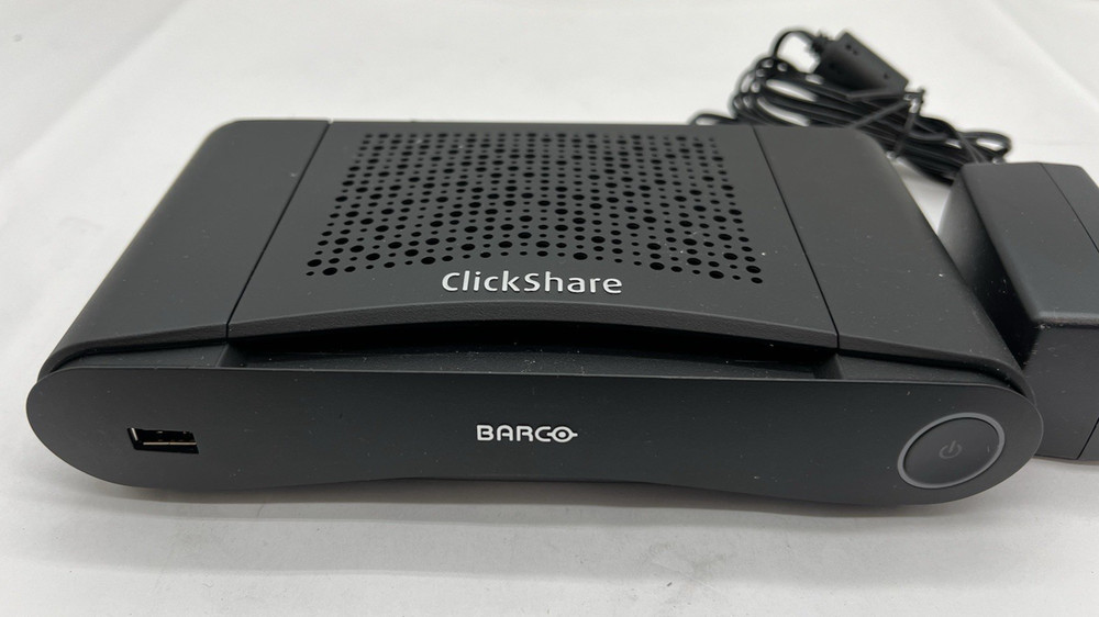 Barco ClickShare CS-100 Wireless Presentation R9861510 w/AC Adapter