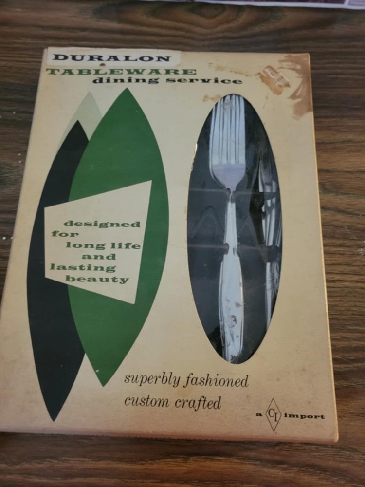 Vintage Duralon Tableware Set - Dining Services 24 Piece