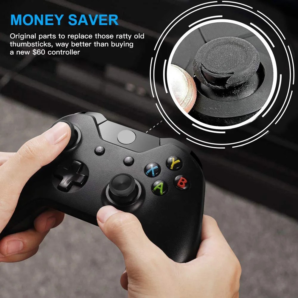 10 PCS PS4/PS5/Xbox Joystick Replacement Analog Controller Thumb Stick Grip Cap