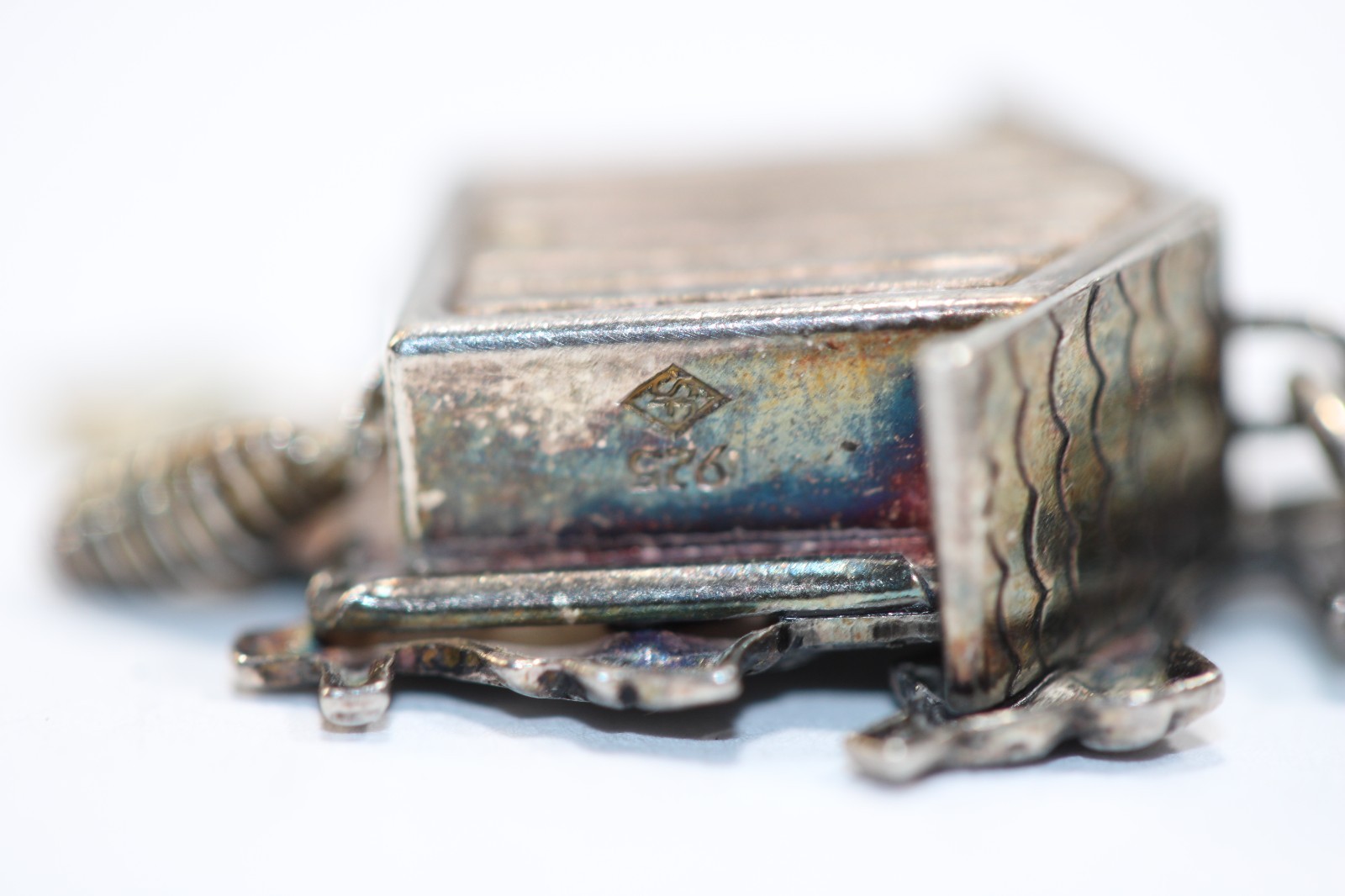 20g All Vintage Sterling Silver Pendant Lot Of 5 #0468