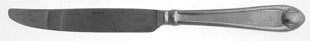 Oneida Silver Garnet  French Solid Knife 6442372