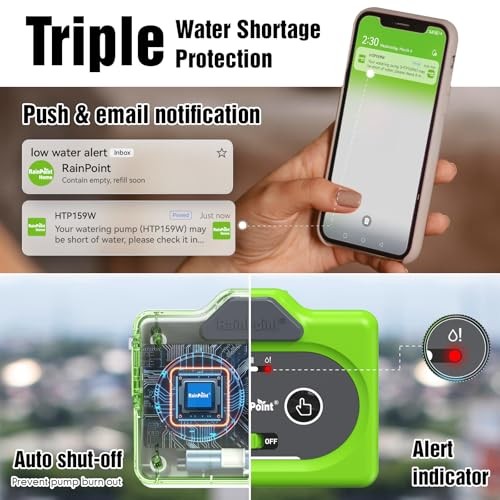 Direct WiFi Automatic Plant Waterer System,APP Control WiFi-Enable Smart