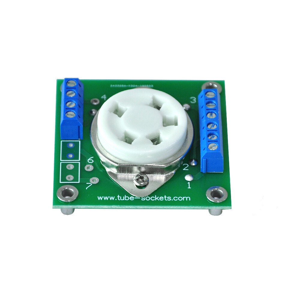 Breadboard tube sockets 5 Pin Ceramic - Great for Experiments & Prototyping