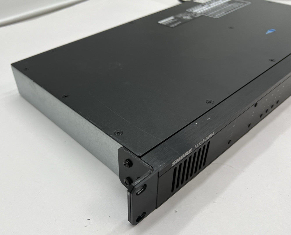 Shure MXWANI4 4 Channel Audio Network Interface for Microflex Wireless