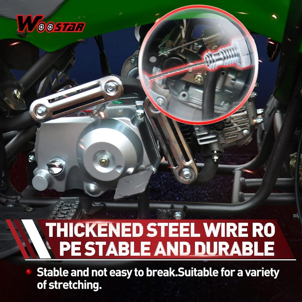 Throttle cable replacement for dune buggy