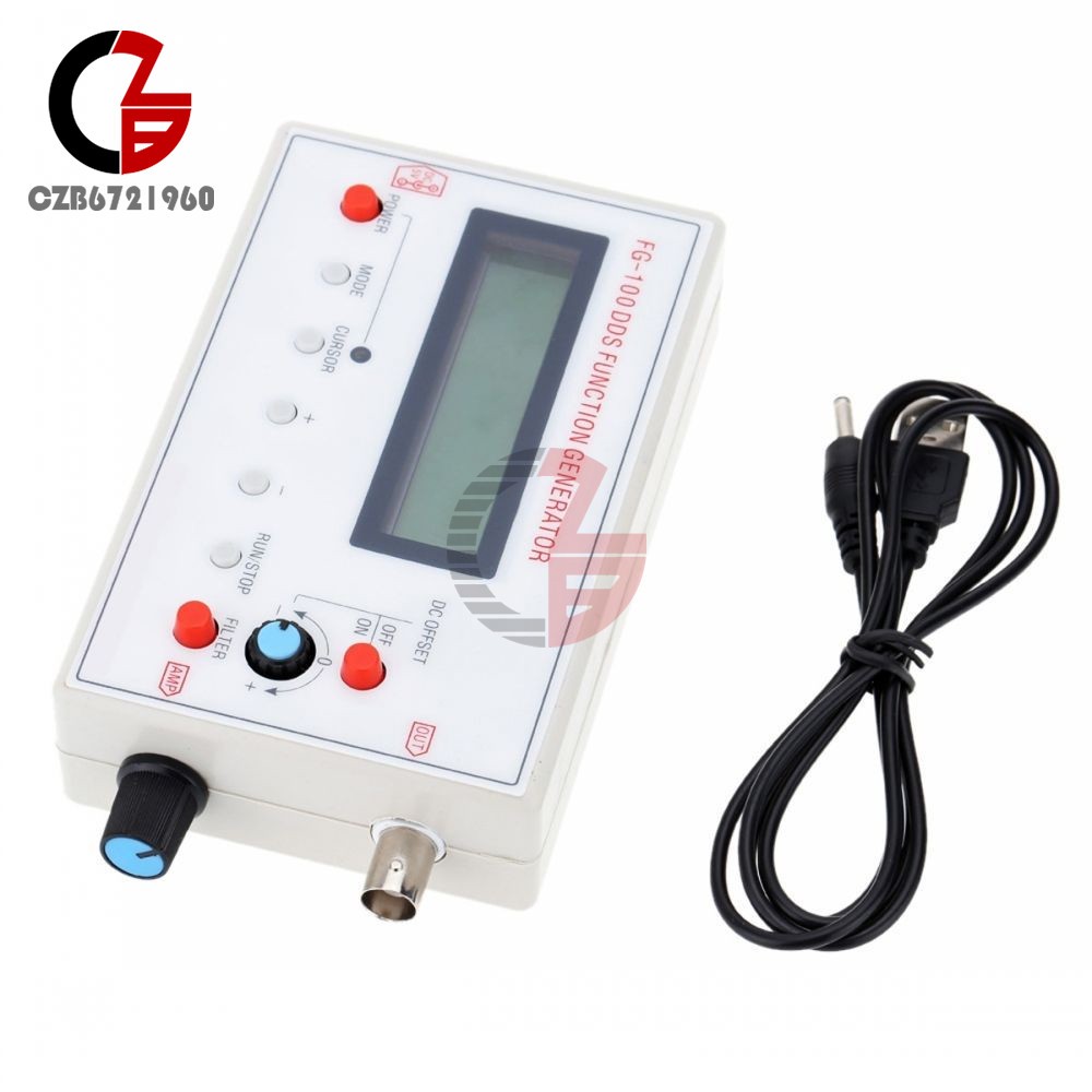 FG-100 DDS Function Signal Generator Module 1Hz-500KHz Sine+Triangle+Square Wave