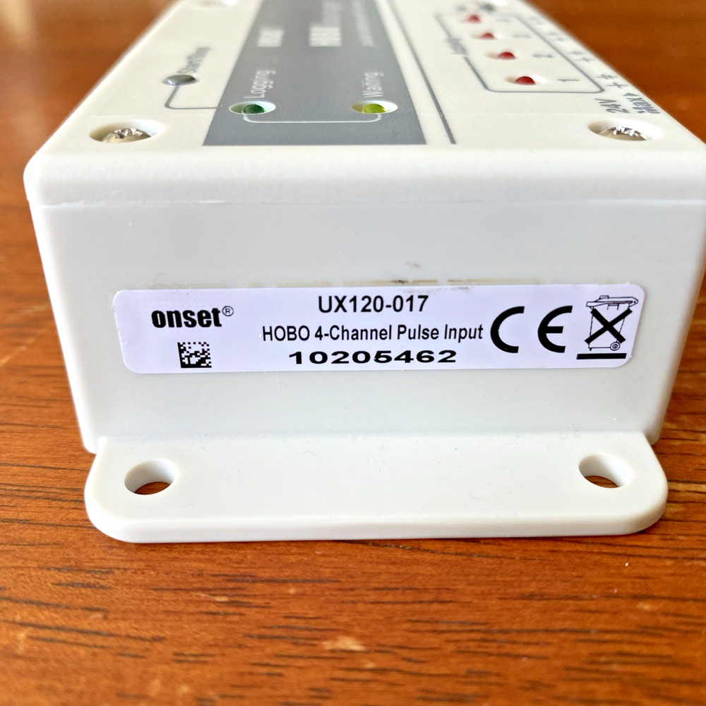 Onset Hobo DATA LOGGER 4 CH UX120-017 PULSE IMPUT