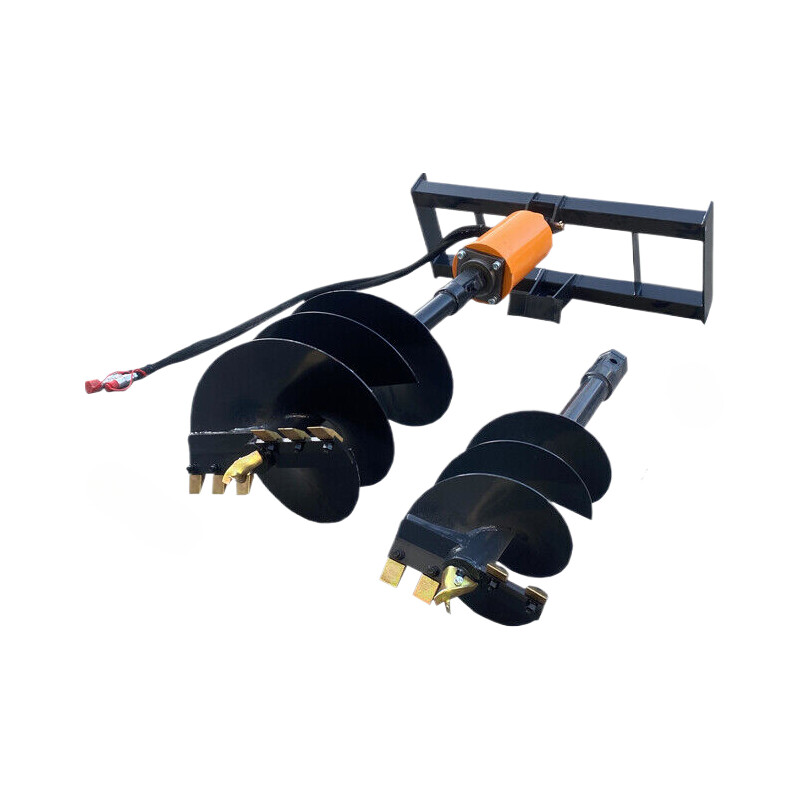 Landhonor Auger Drill Bit 12in & 18in Spiral Garden Bulb Hole Drill