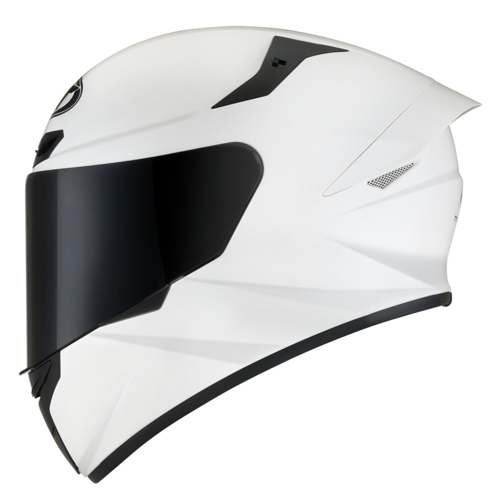 KYT TT-COURSE Motorcycle Helmet – White Size XL