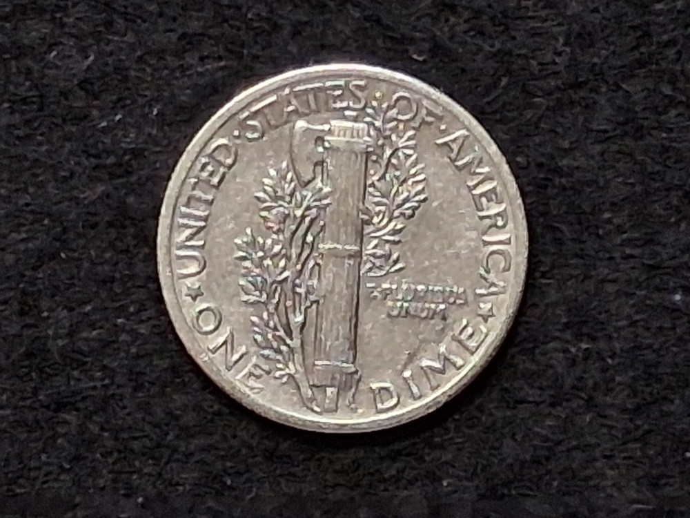 1942 P Mercury Dime