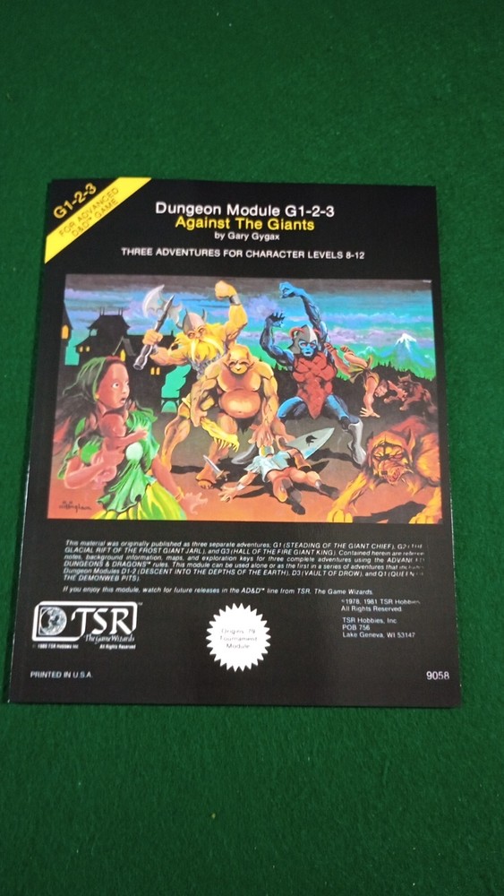 Dungeon Module BUNDLE Advanced Dungeons Dragons AD&D 1st Edition