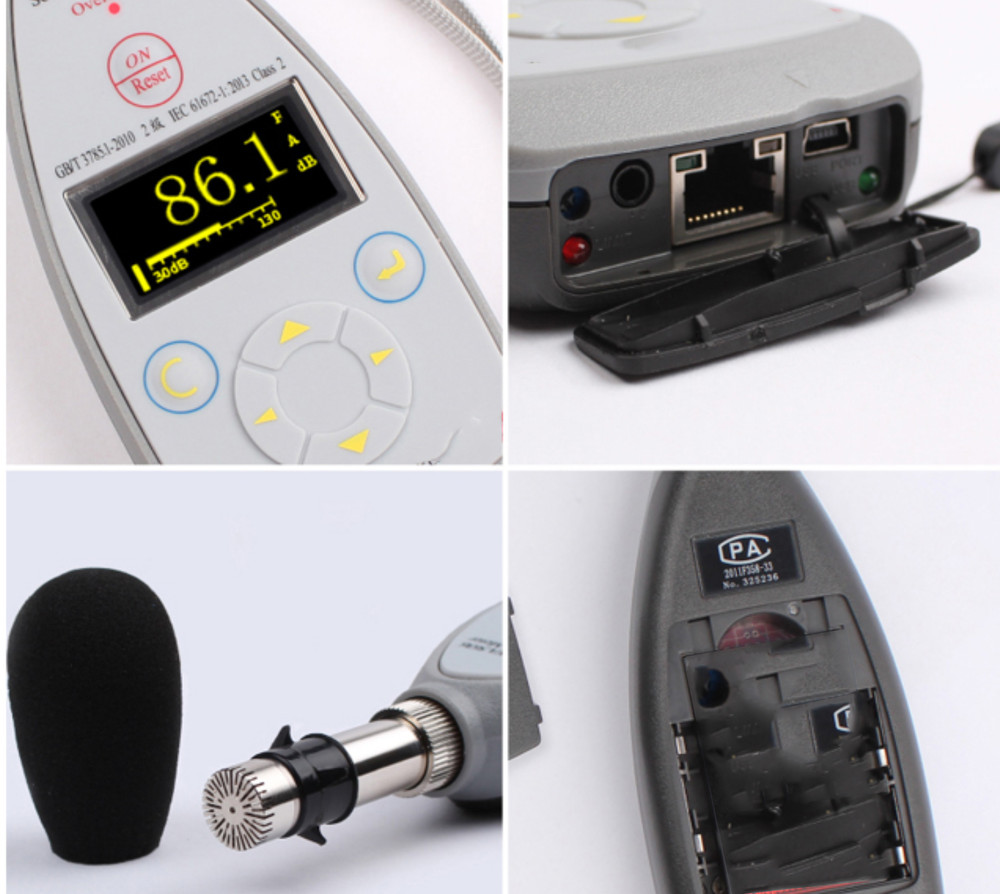Digital Integrating Sound Level Meter Class 2 Decibel Meter with 8000 Group Data