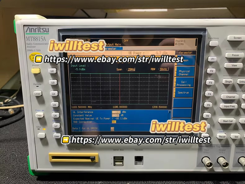 1PCS Anritsu MT8815A Wireless Communication Tester*IW