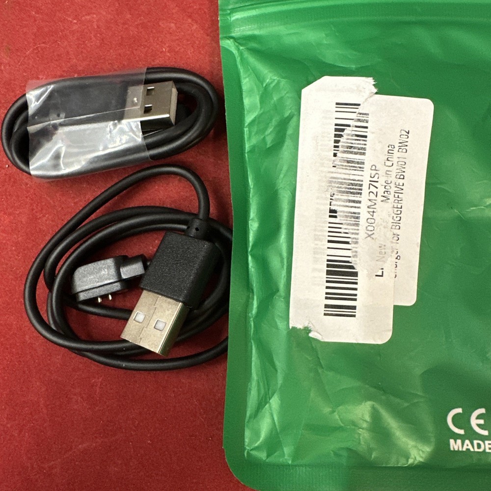 2 charging cables for BiggerFive Bw01 & Bw02