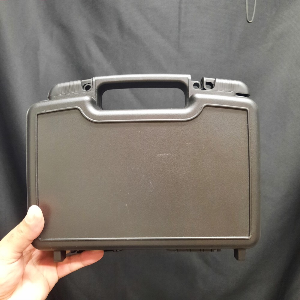 Firearm Travel Case Foam Inserts Secure Lock Handgun Pistol Hard Shell