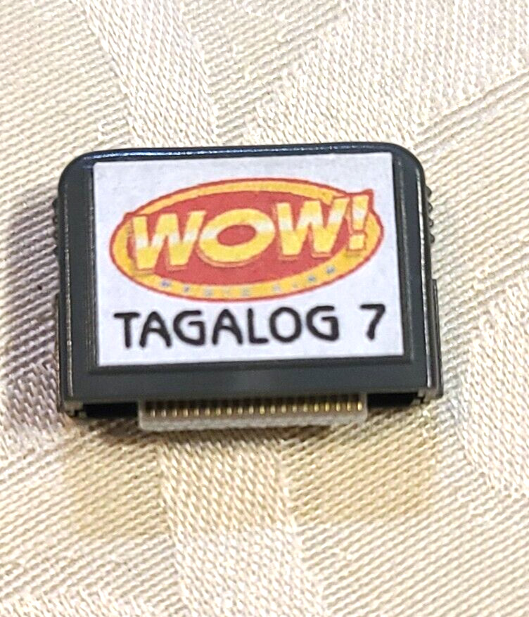 Tagalog 7 WOW Chip Magic Sing karaoke Microphone.