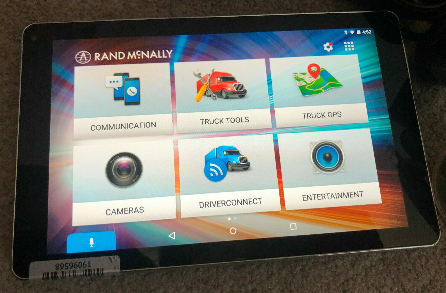 Rand McNally OverDryve 8 OD8 Pro GPS Tablet 1year Screen Warranty