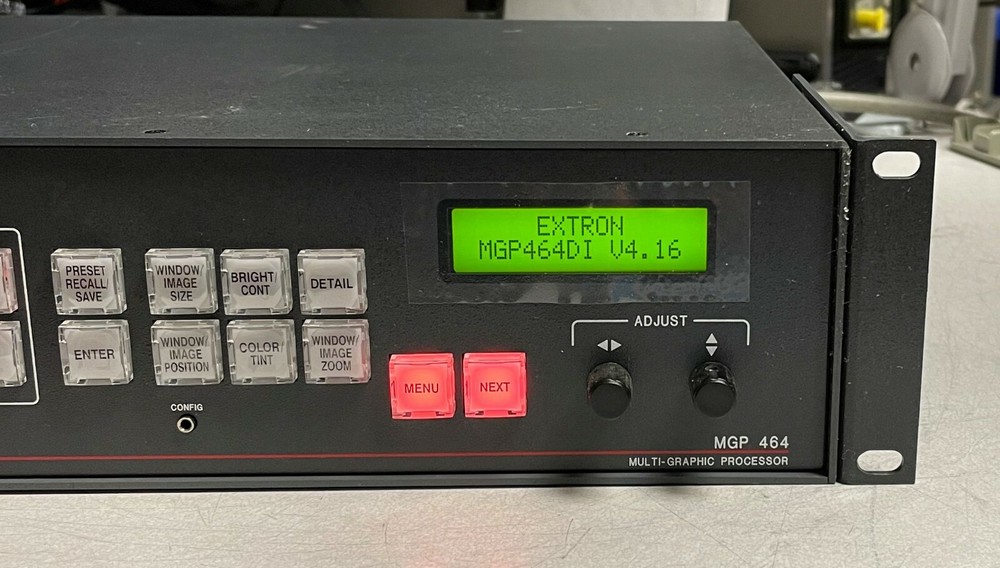 Extron MGP 464 DI Multi-Graphic Processor V4.16
