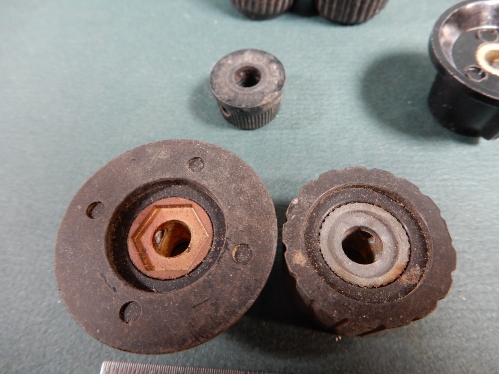 Raytheon and Other Equipment Knobs Shown